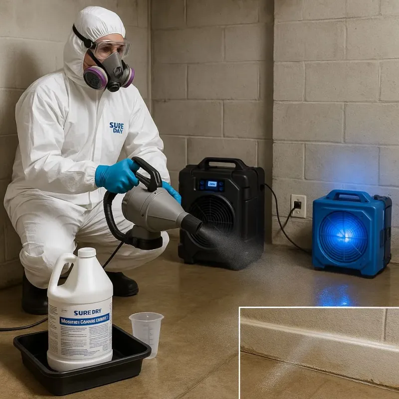 Sanitization and Odor Removal process in Holmes Beach, FL